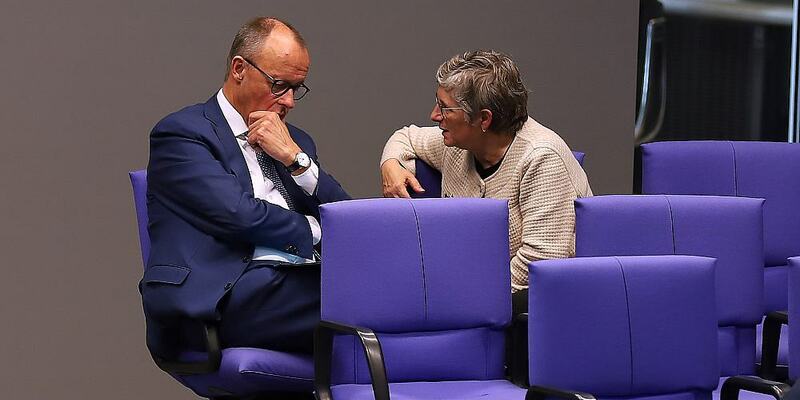 Friedrich Merz und Britta Haßelmann (Archiv) - Foto: über dts Nachrichtenagentur