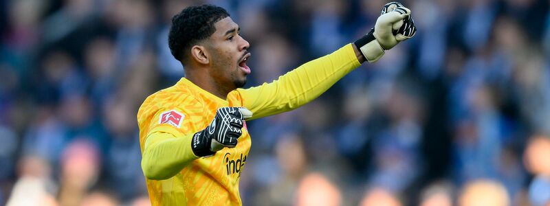 Trapp-Vertreter Kaua Santos überzeugte bei der Eintracht - Foto: Anke Waelischmiller/dpa