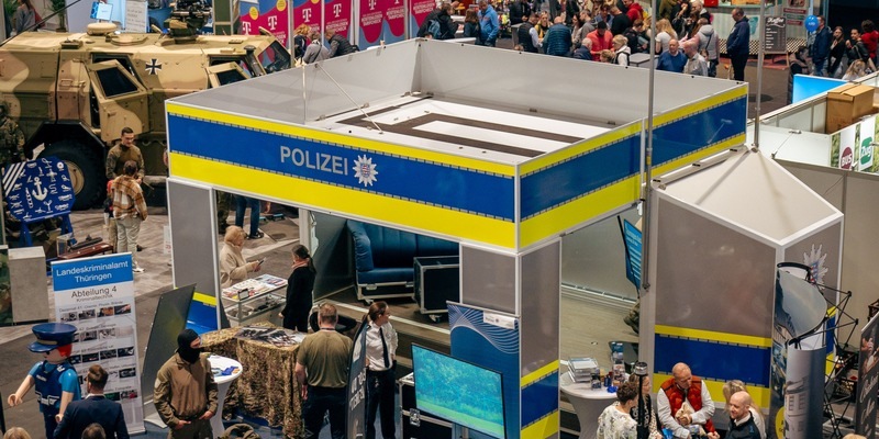 LPD-EF: Erfolgreicher Messeauftritt der Thüringer Polizei auf der Thüringen Ausstellung 2025 - Foto: presseportal.de