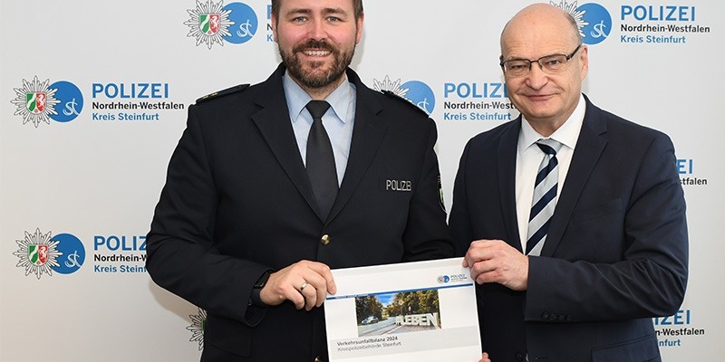 POL-ST: Kreis Steinfurt, Verkehrsunfallbilanz 2024 Zahl der schwerverletzten Verkehrsteilnehmer gesunken, keine tödlichen Unfälle mit Fahrrädern, Unfälle mit E-Scootern gestiegen. - Foto: presseportal.de