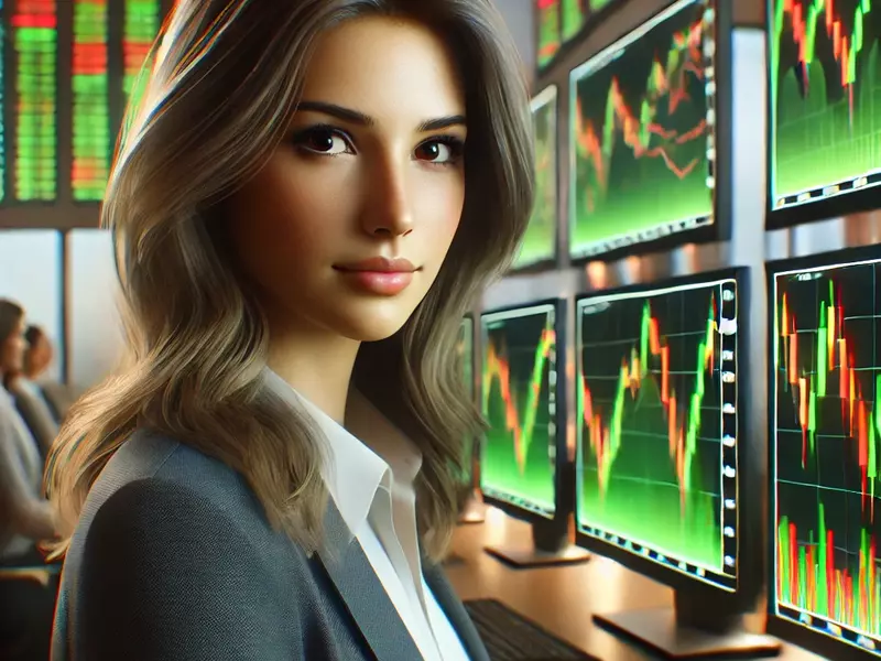 Studentin der Trading-Ausbildung - Foto: ahn