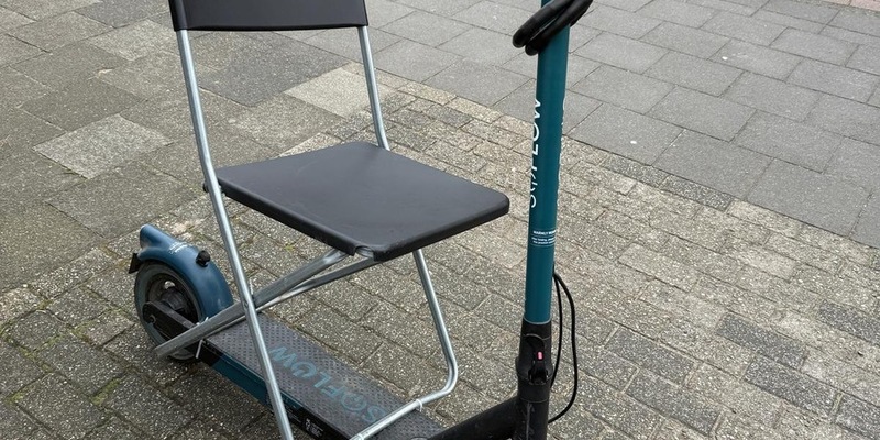 POL-KLE: Geldern - E-Scooter Fahrer wollte es bequem haben und war mit altem Kennzeichen unterwegs: Strafanzeige - Foto: presseportal.de