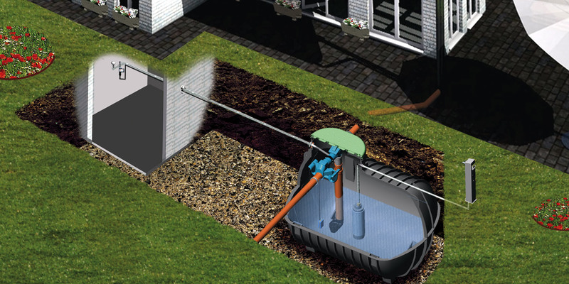 Regenwassernutzung mit Erdspeicher - Foto: IG Ressource Wasser über pressetext.de