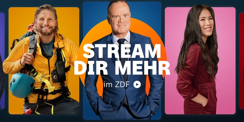 Jetzt streamen im ZDF / ZDF relauncht Streaming-Portal - Foto: presseportal.de