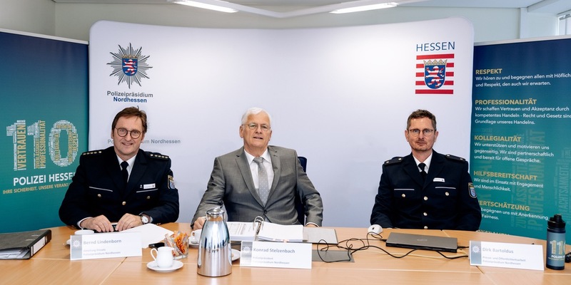 POL-KS: Polizeipräsident Konrad Stelzenbach stellt Polizeiliche Kriminalstatistik 2024 für Nordhessen mit besonderer Betrachtung von Stadt und Landkreis Kassel vor - Foto: presseportal.de