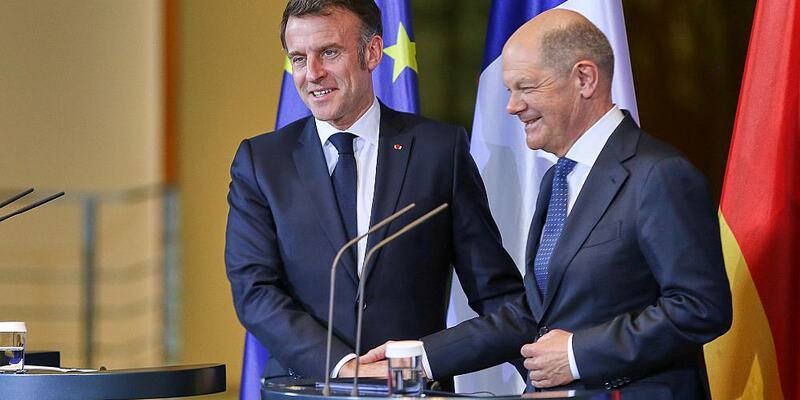 Emmanuel Macron und Olaf Scholz am 18.03.2025 - Foto: über dts Nachrichtenagentur