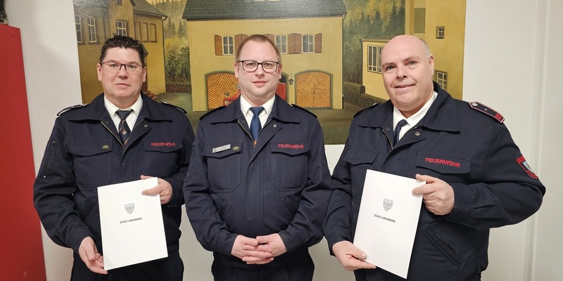 FW-AR: Neujahrsempfang des Fernmeldedienstes der Feuerwehr Arnsberg - Foto: presseportal.de