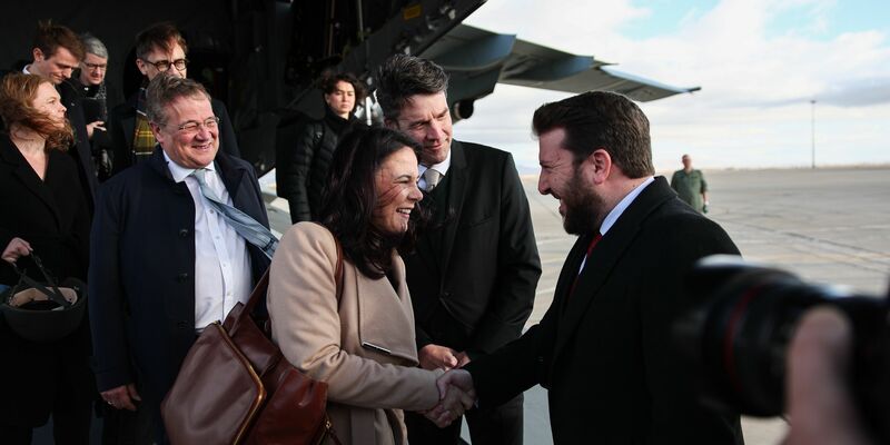 Blick in die Ruinen von Damaskus. - Foto: Hannes P. Albert/dpa