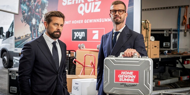 Joko Winterscheidt Klaas Heufer-Umlauf Ein sehr gutes Quiz (mit hoher Gewinnsumme) - Foto: Joyn/Benedikt Müller, presseportal.de