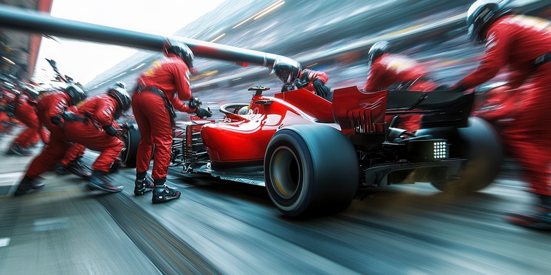 Die Mechaniker stehen während eines Rennens unter enormer körperlicher und mentaler Belastung - Foto: Maria Vitkovska - stock.adobe.com