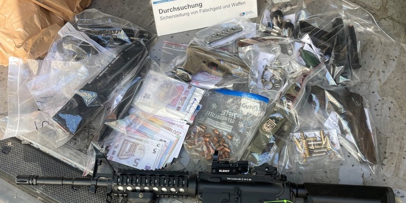 POL-K: 250320-5-K Durchsuchungen wegen Falschgeldhandel - Festnahme nach Waffenfund - Foto: presseportal.de