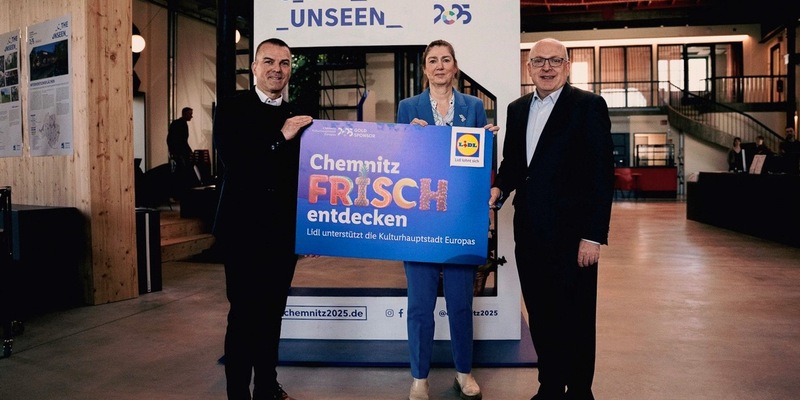 Lidl ist Gold-Sponsor der Kulturhauptstadt Europas / Seit über 30 Jahren ist Lidl als zuverlässiger Nahversorger in Chemnitz präsent - Foto: presseportal.de