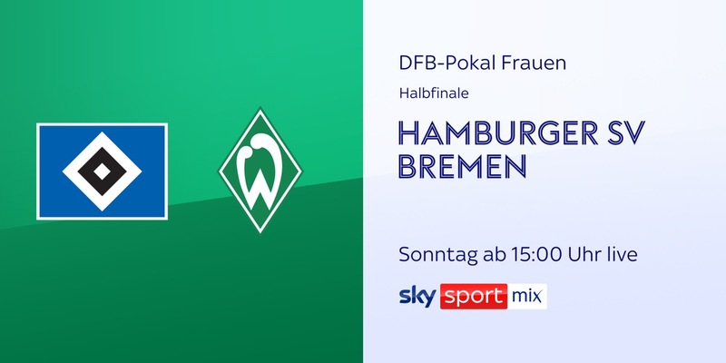 Das Rekordspiel des deutschen Frauenfußballs vor 57.000 Fans im ausverkauften Volksparkstadion am Sonntag live bei Sky Sport - Foto: presseportal.de