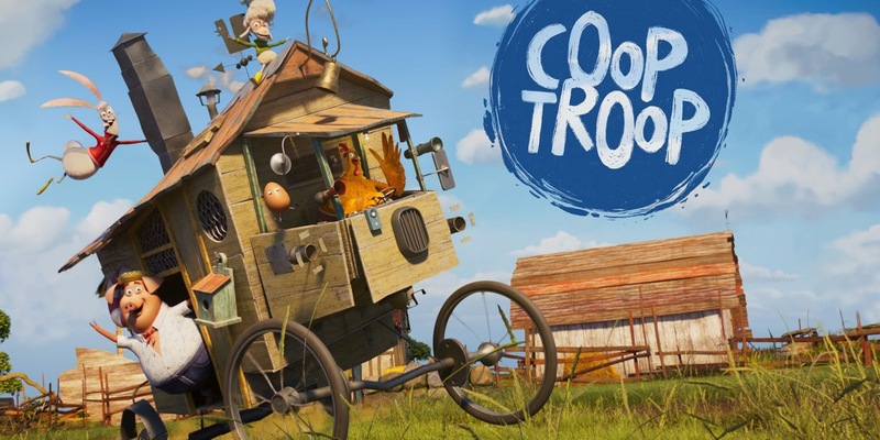 Coop Troop- Tierisch-turbulente Truppe feiert Premiere / Neue 3D-Animationsserie ab 25. März 2025 bei KiKA - Foto: presseportal.de
