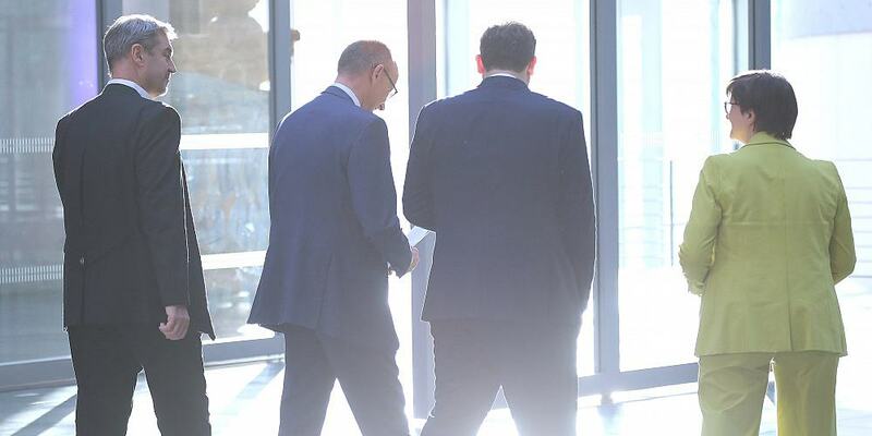 Markus Söder, Friedrich Merz, Lars Klingbeil, Saskia Esken (Archiv) - Foto: über dts Nachrichtenagentur