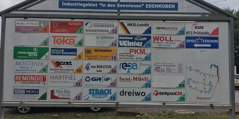 POL-PDLD: Diebstahl einer Infotafel - Zeugen gesucht - Foto: presseportal.de