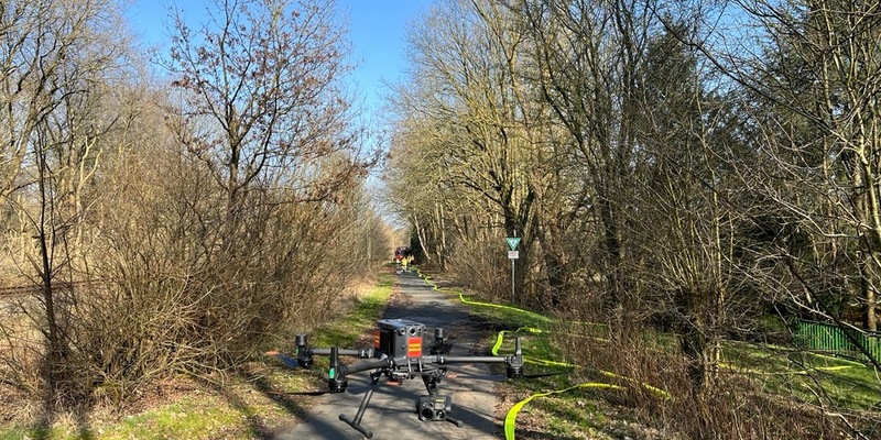FW Bremerhaven: Zwei Flächenbrände in Bremerhaven-Suhrheide erfolgreich bekämpft - Foto: presseportal.de