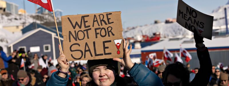 Die US-Regierung will sich Grönland einverleiben - in Washington scheint es nun vor allem um die Frage zu gehen, wie man es am besten bewerkstelligt. (Archivbild) - Foto: Christian Klindt Soelbeck/Ritzau Scanpix Foto/AP/dpa