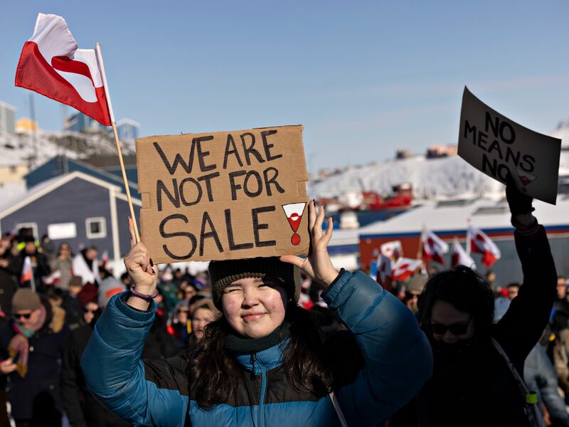 Die US-Regierung will sich Grönland einverleiben - in Washington scheint es nun vor allem um die Frage zu gehen, wie man es am besten bewerkstelligt. (Archivbild) - Foto: Christian Klindt Soelbeck/Ritzau Scanpix Foto/AP/dpa