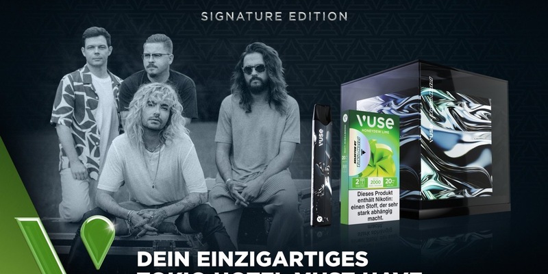 Tokio Hotel und Vuse bringen exklusive limited Edition raus: Das Must-Have für ihre Community! - Foto: presseportal.de