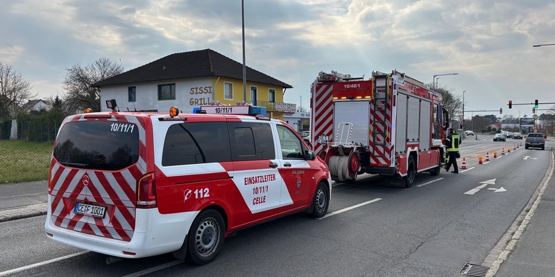 FW Celle: Technischer Defekt an Feuerwehrfahrzeug verursacht Feuerwehreinsatz - Foto: presseportal.de