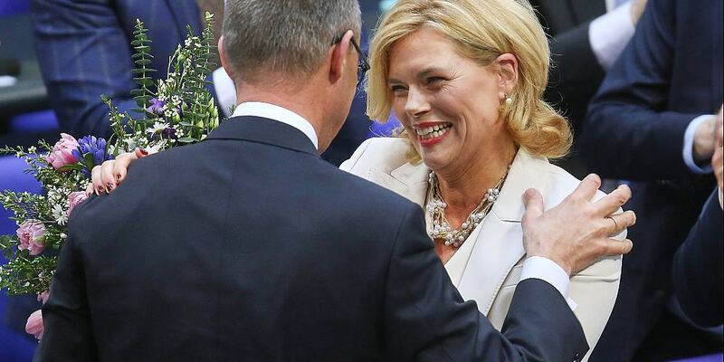 Friedrich Merz und Julia Klöckner am 25.03.2025 - Foto: über dts Nachrichtenagentur