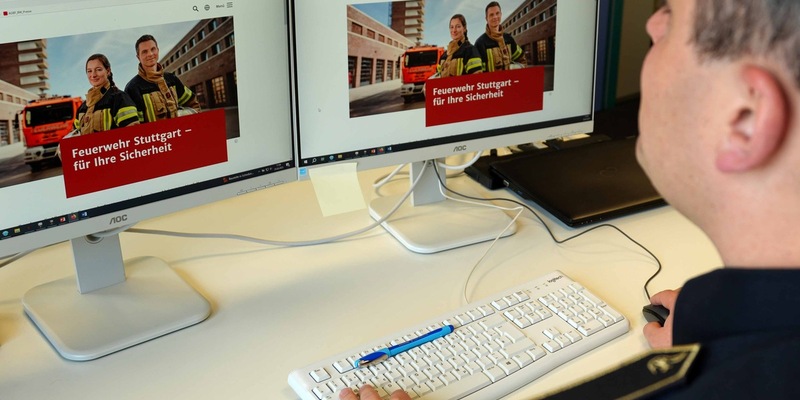 FW Stuttgart: Neuer Internetauftritt für die Feuerwehr Stuttgart - Foto: presseportal.de