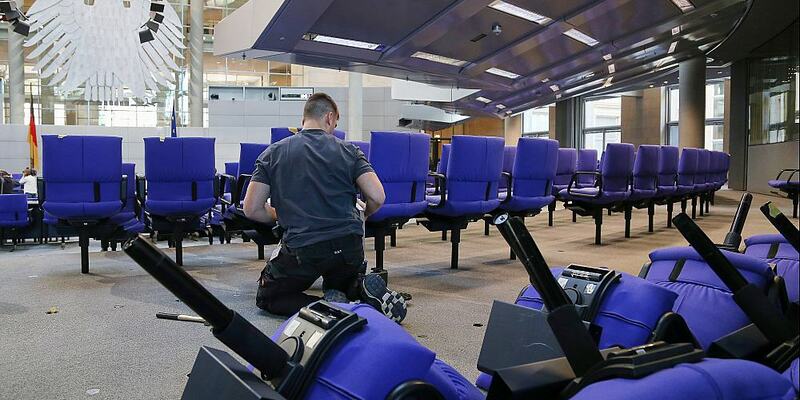 Umbauarbeiten im Bundestag (Archiv) - Foto: über dts Nachrichtenagentur