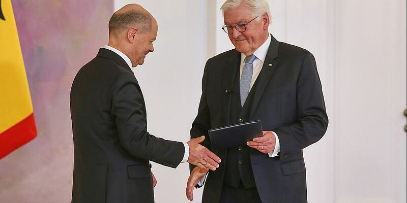 Olaf Scholz und Frank-Walter Steinmeier am 25.03.2025 - Foto: über dts Nachrichtenagentur