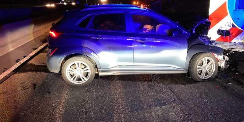 POL-WI: Unfall mit Personen- und hohem Sachschaden in einer Baustelle am Wiesbadener Kreuz - Foto: presseportal.de