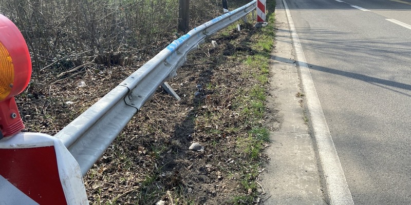 POL-PDWO: Worms- nach Verkehrsunfallflucht erheblicher Schaden an Leitplanken entstanden- Zeugen gesucht! - Foto: presseportal.de