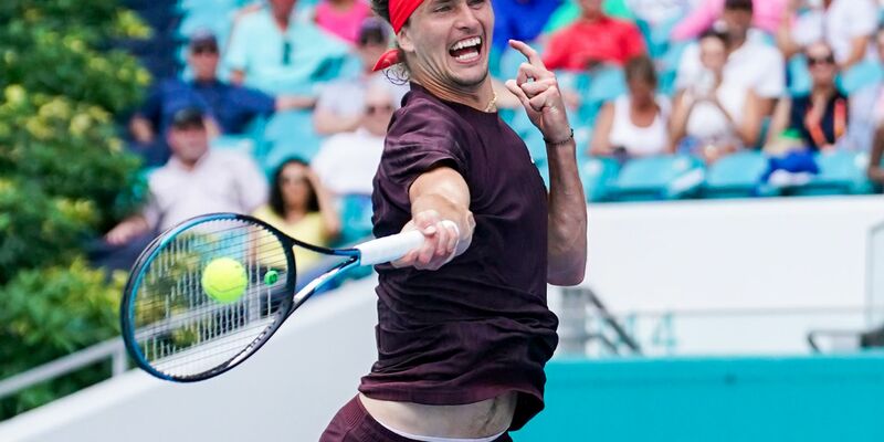 Im Achtelfinale von Miami war für Alexander Zverev Schluss. - Foto: Debby Wong/ZUMA Press Wire/dpa