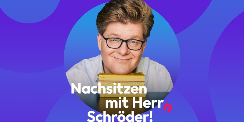 MDR JUMP und Comedian Johannes Schröder bitten zum fröhlichen „Nachsitzen mit Herr Schröder“ - Foto: presseportal.de