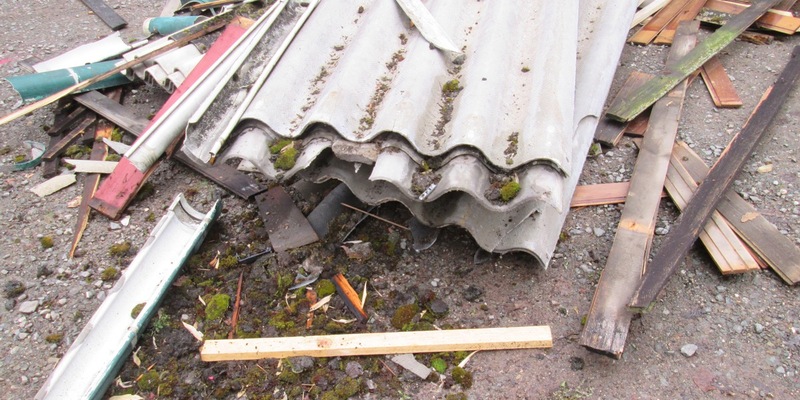 POL-LDK: + Erneut Dämmmaterial und Asbestplatten im Wald entsorgt (jetzt mit Bildern!)+ - Foto: presseportal.de