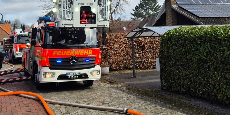 FW Norderstedt: Kellerbrand im Rubensweg - Foto: presseportal.de