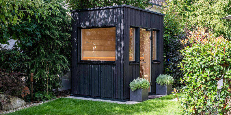 Außensauna TALO - Foto: KLAFS GmbH über pressetext.de