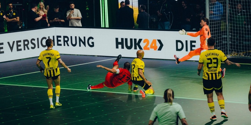 Rekordulisse auf DAZN: Über 2,5 Millionen Fans schauen die zweite Edition der Infinity League - FC Bayern München gewinnt - Foto: presseportal.de