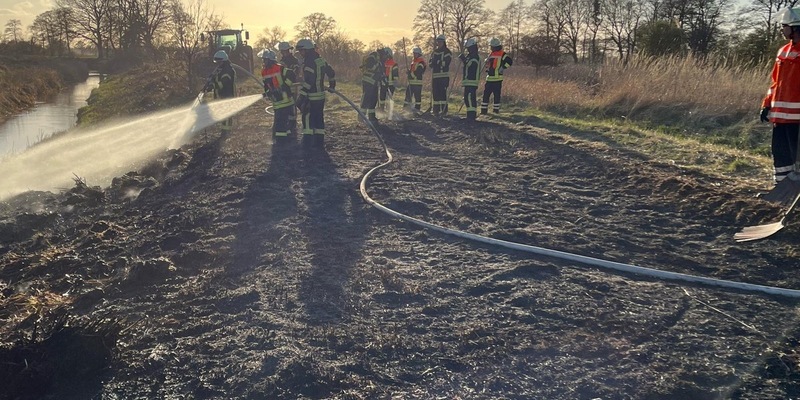 FW-ROW: Flächenbrand in Tarmstedt - Foto: presseportal.de