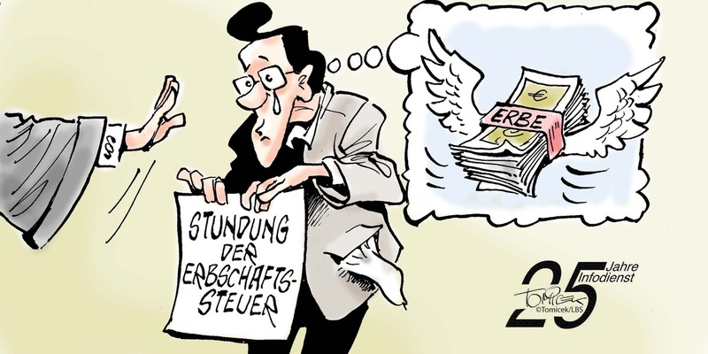 Keine Stundung / Erbschaftssteuer war fällig, weil Geldmittel vorhanden waren - Foto: presseportal.de