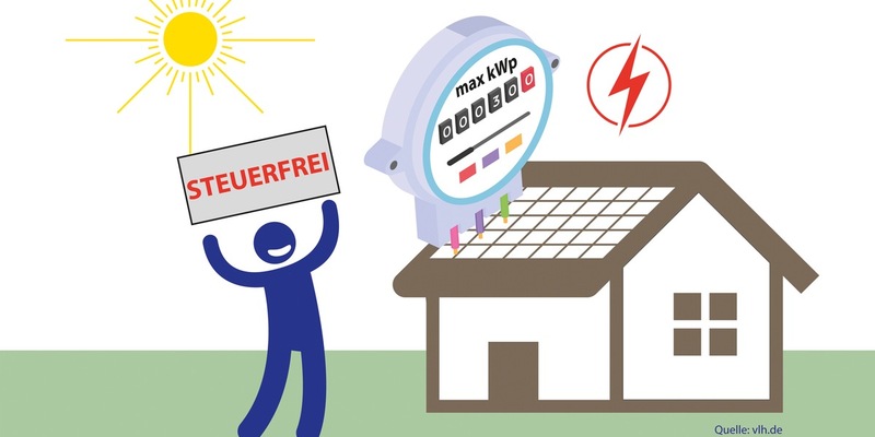 So bleibt die Photovoltaik-Anlage 2025 steuerfrei - Foto: presseportal.de