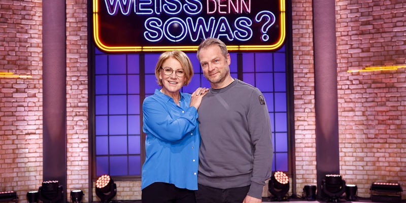 Spürnasen im Duell: Mariele Millowitsch und Hinnerk Schönemann bei Wer weiß denn sowas? - Das Wissensquiz vom 7. bis 11. April 2025, um 18:00 Uhr im Ersten - Foto: presseportal.de