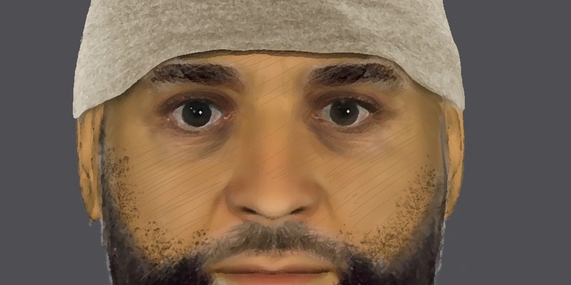 POL-OF: Nach Angriff mit Messer auf Passant: Kripo sucht mit Phantombild nach unbekanntem Täter - Foto: presseportal.de