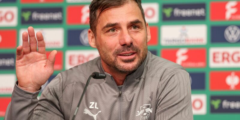 Der neue Trainer von RB Leipzig: Zsolt Löw - Foto: Jan Woitas/dpa