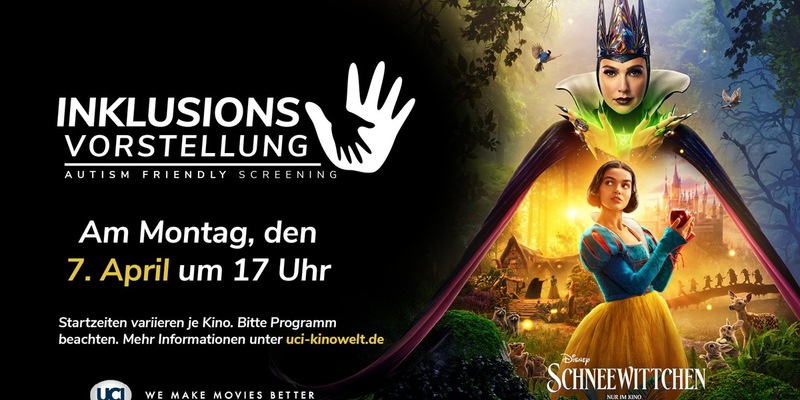 UCI und Lebenshilfe kooperieren zu regelmäßigen Inklusions-Vorstellungen im UCI - Foto: presseportal.de