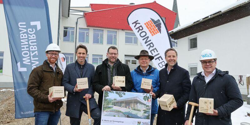 SWB-Spatenstich in St. Martin - Foto: Neumayr über pressetext.de