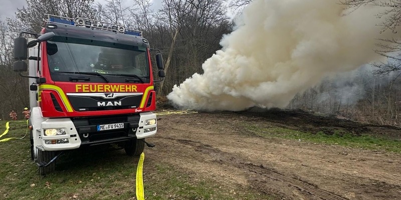 FW-Velbert: Waldbrandgefahr der Stufe 3 in Velbert - Foto: presseportal.de
