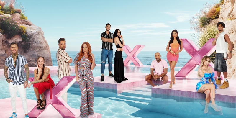Flocke Sandra Sicora Kaan Aktas Tara Tabitha Barna Fenyvesi Zoe Saip Lukas Baltruschat Jennifer Iglesias Bellydah Jermaine Diallo Match My Ex - Foto: Joyn/René Lohse, presseportal.de