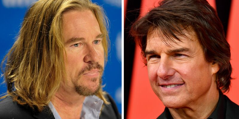 Tom Cruise trauert um Schauspiel-Kollegen Val Kilmer. (Archivbilder) - Foto: Warren Toda/Bianca De Marchi/EPA/AAP/dpa