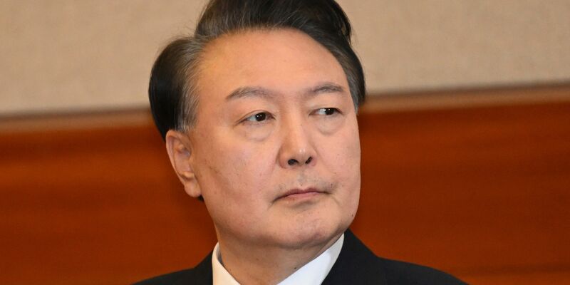  Yoon Suk Yeol verliert das Präsidentenamt in Südkorea. (Archivbild) - Foto: Jung Yeon-je/Pool AFP/AP/dpa