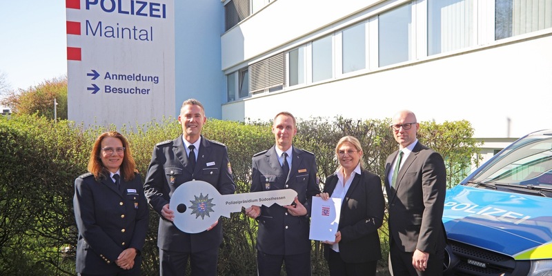 POL-OF: Markus Splinter ins Amt als Dienststellenleiter eingeführt - Foto: presseportal.de